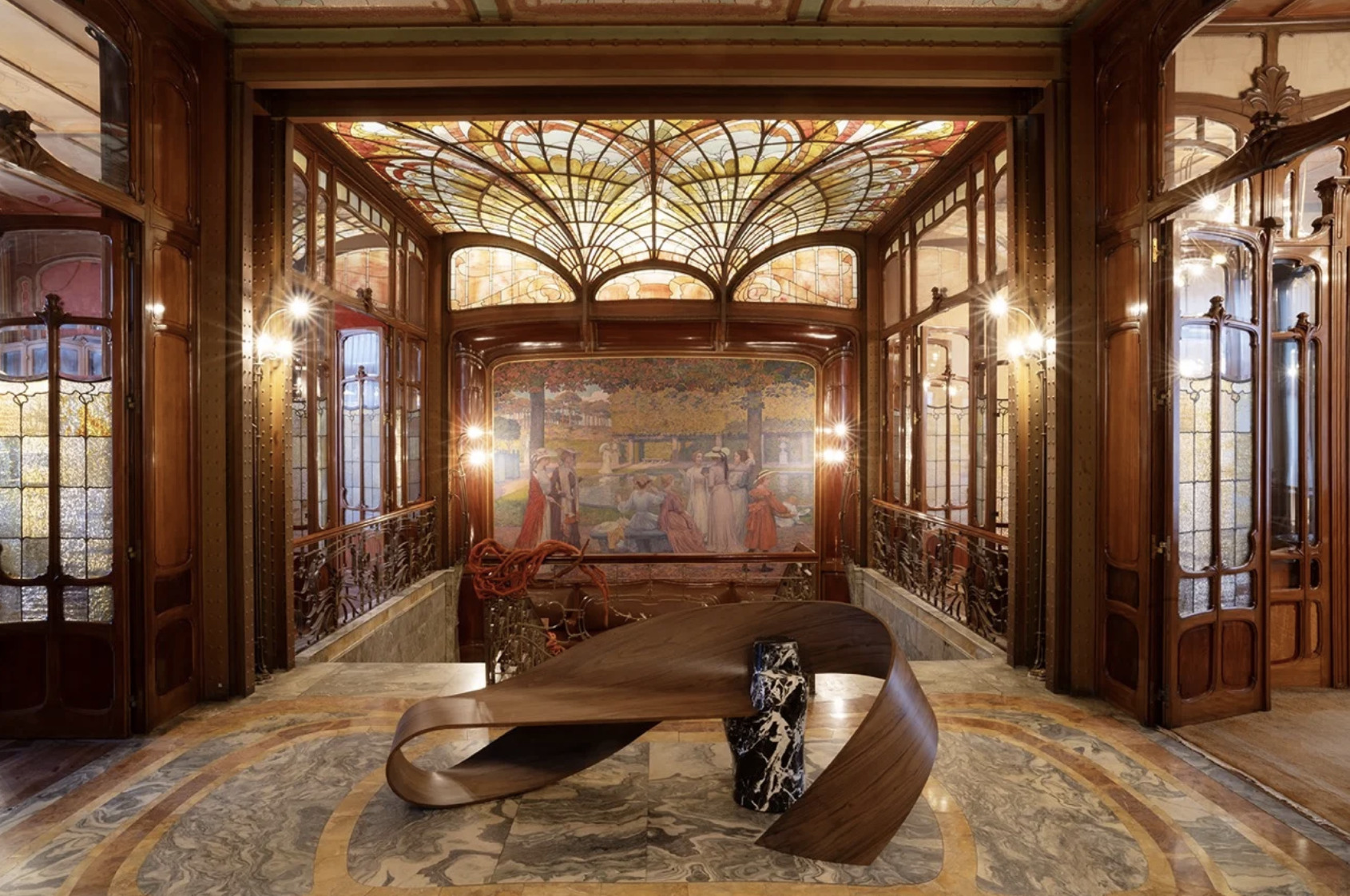 La Promenade du collectionneur, Hôtel Solvay, Brussels, 2023.